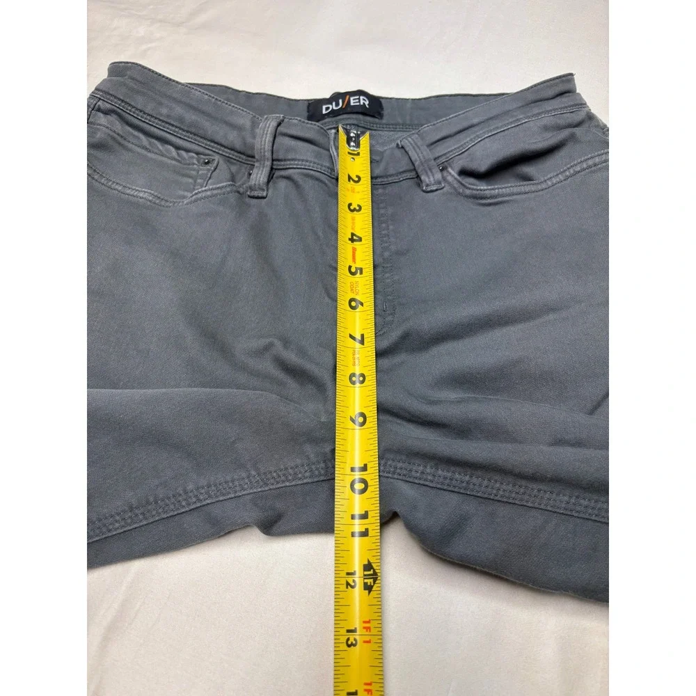 DU/ER Performance Denim N2X Relaxed Fit Gray Pants Mens 32x30 N2X11